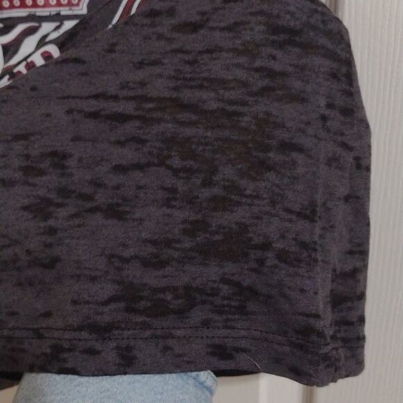 Next level apparel size small dark gray sheer static print BB King club t-shirt - Picture 3 of 5